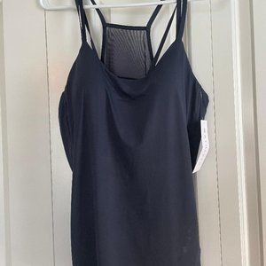 New Athleta Navy Tank Large
